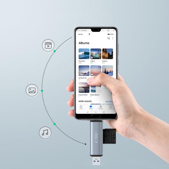 Actual product image Tech-Protect None (USB 3.0, USB-C)