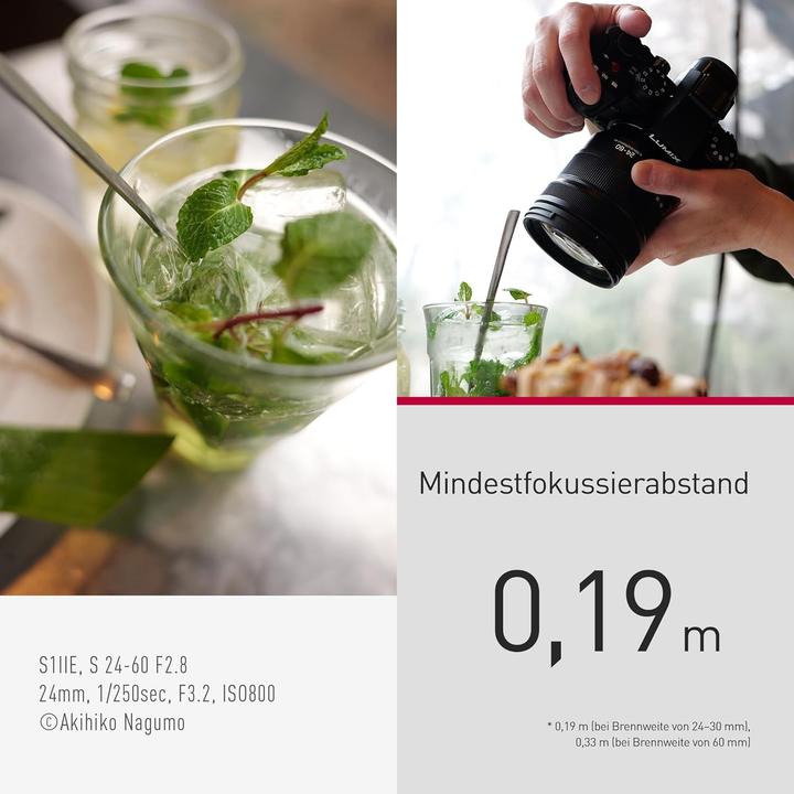 Actual product image Panasonic Lumix S 24-60mm F2.8 Zoom (Leica L, full size)