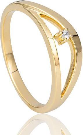 Produktbild Breuning RING - BRILL. 0,025 Ct. H/si (58, 585/14 K Gold)