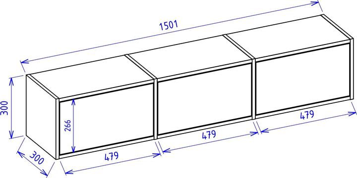 Produktbild Selsey Framme (150.10 x 30 x 30 cm)