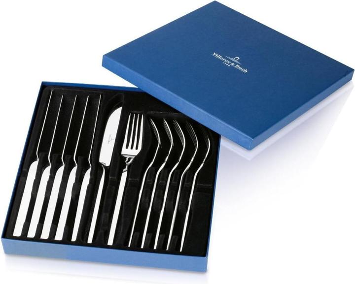 Produktbild Villeroy & Boch Steakbesteck Set 12 tlg. NewWave (12 Stk., Besteck Set)