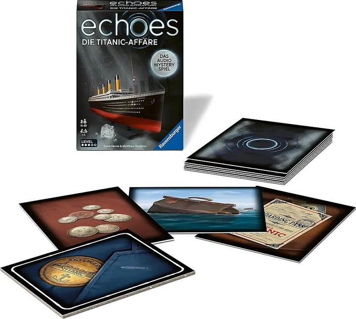 Produktbild Ravensburger 22360 echoes Auf der Titanic - Audio Mystery Spiel ab 14 Jahren, Erlebni (Deutsch, 1 - 4 Spieler)