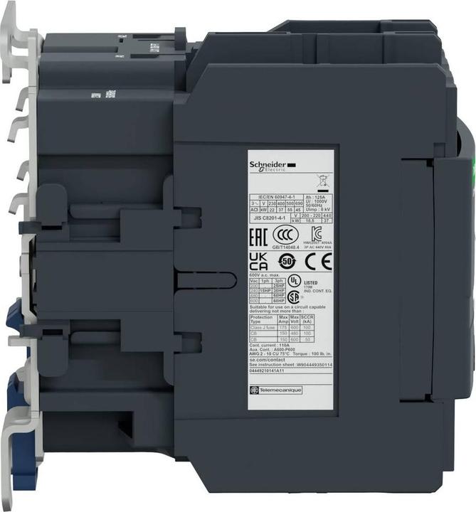 Produktbild APC Leist. Schütz LC1D80P7 C Tesys 230V 37KW 50/60HZ 3-polig