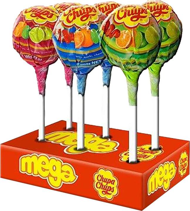 Image du produit Chupa Chups Mini Megachups Assorti (10 pcs, 208 g)