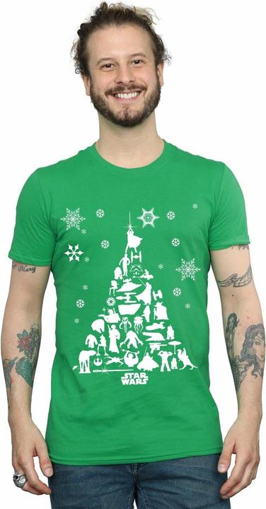 Immagine prodotto Star Wars Christmas Tree Maglietta Uomo (L)