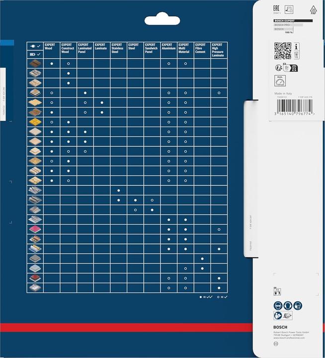 Productafbeelding Bosch Professional Zubehör Cirkelzaagblad 250 x 30 x 2 mm