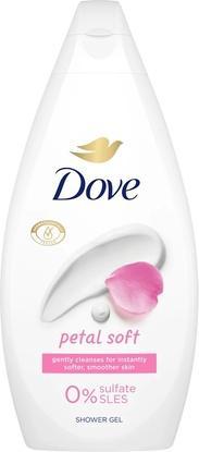 Dove Petal Soft Shower Gel - Gentle Cleansing with Pleasant Floral Scent (450 ml)
