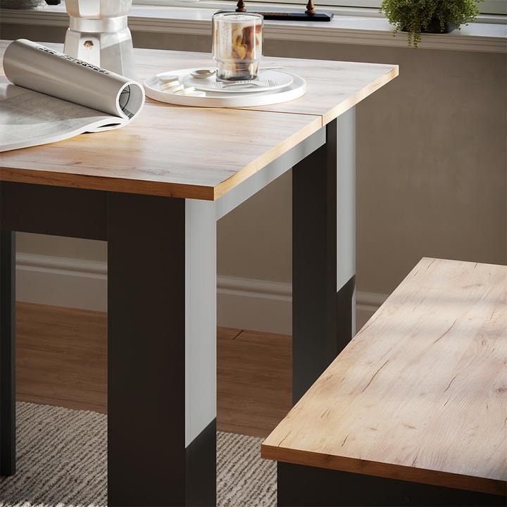 Produktbild Vicco Set Sentio mit 2 Bänken (80 x 80 x 73 cm)