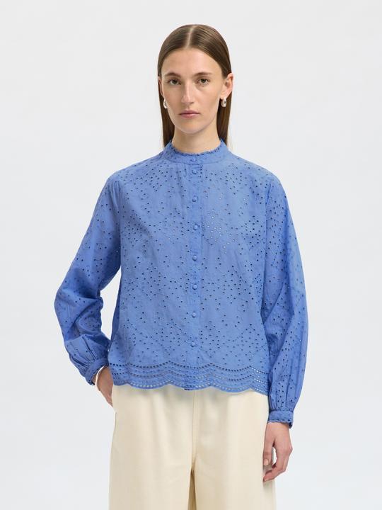 Produktbild Selected Broderie Anglaise Hemd (42)