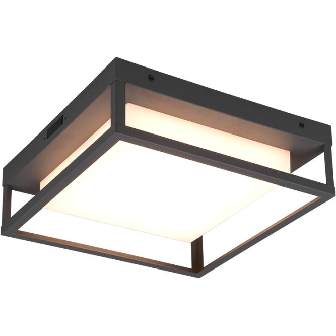 Trio, Wandleuchte + Deckenleuchte, 677860142 LED-DL WITHAM, 14W (1550 lm)