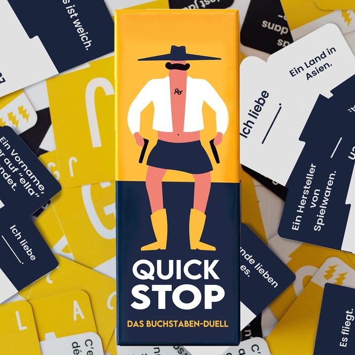 Produktbild ATM Gaming Quickstop Das Buchstabenduell (Deutsch, 2 - 7 Spieler)