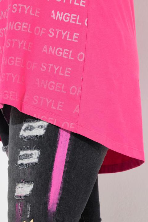 Produktbild Angel of Style T-Shirt, A-Linie, Wordingmuster (56)