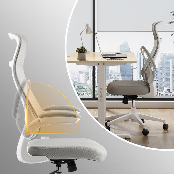 Immagine prodotto Sense Krzesło biurowe SENSE7 Revo Szare (47.50 - 57 cm)