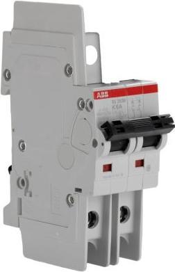 ABB SU202M-K6 Sicherungsautomat K-Char., 10kA, 6A, 2P UL489