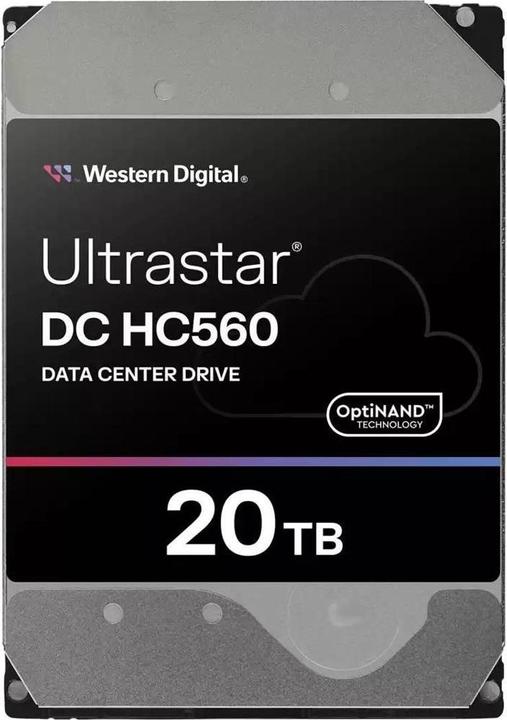 Actual product image WD 0F38652 - Ultrastar 20 TB internal Memory, 3.5 Zoll, SATA (20 TB, 3.5")
