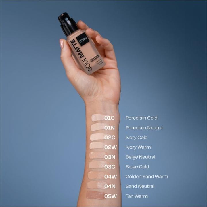 Actual product image Gabriella Salvete Soulmatte Hyaluronic Foundation (03C Beige Cold)