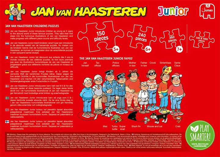 Nutritional values and ingredients Jan van Haasteren Junior 9 Puzzle - Efteling, 360 pieces (360 pieces)