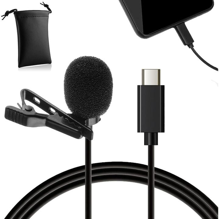 Immagine prodotto Mojogear Pin Microphone w/ USB-C-Connection - 6 Meter