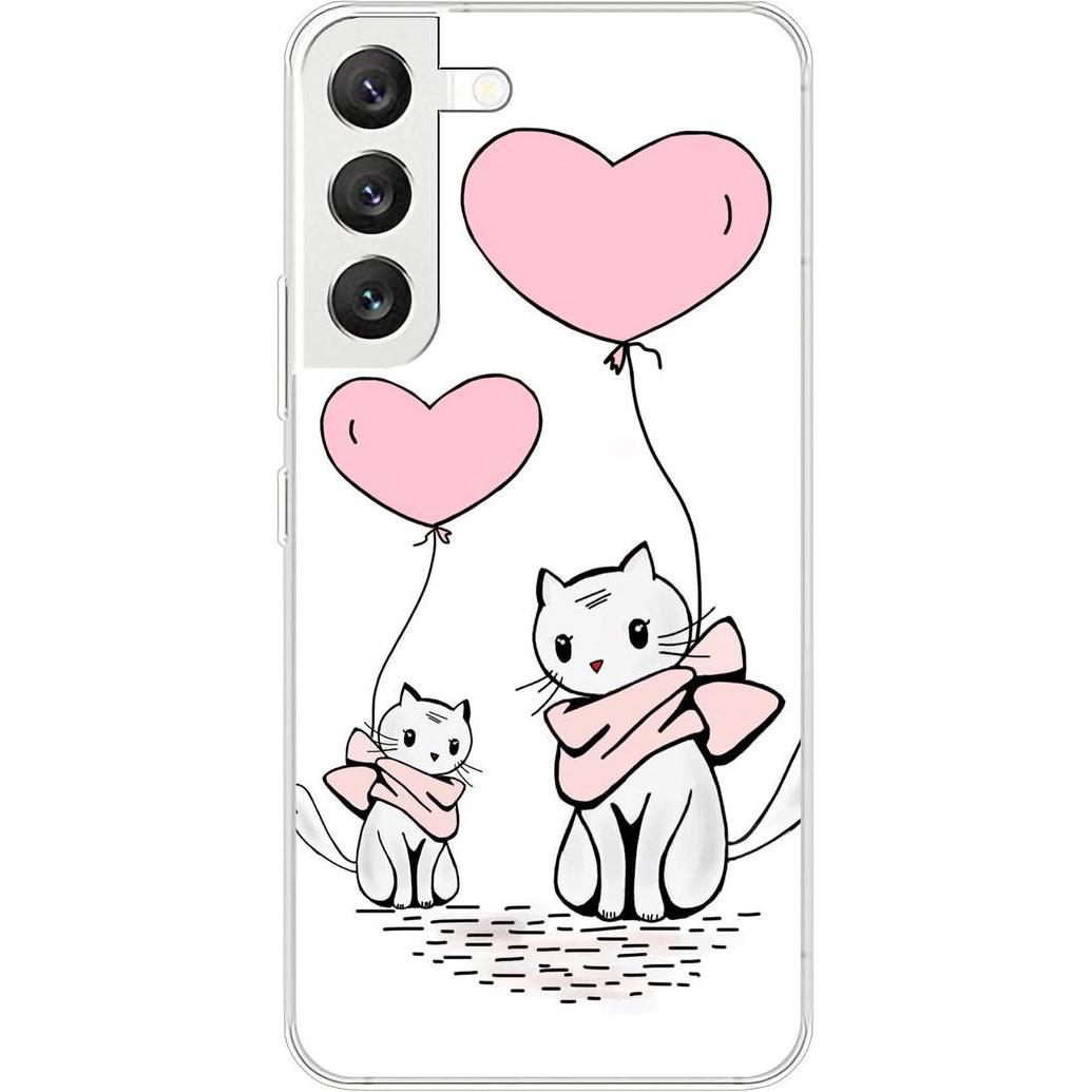 König Design Hülle Handy Schutz für Samsung Galaxy S22 5G Case Cover Tasche Bumper Etuis TPU (Samsung Galaxy S22 5G), Sm...