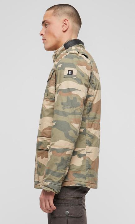 Actual product image Brandit Britannia winter outdoor jacket size S colour light forest (S)