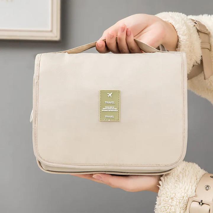 Produktbild Only-Bags.Store Kulturbeutel, Make-up-Taschen, solide, faltbar, Kosmetiktaschen, Reisen, PVC, wasserdicht
