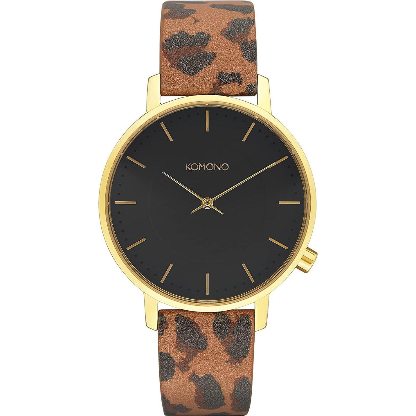 Komono, Armbanduhr, Harlow Animal, Braun