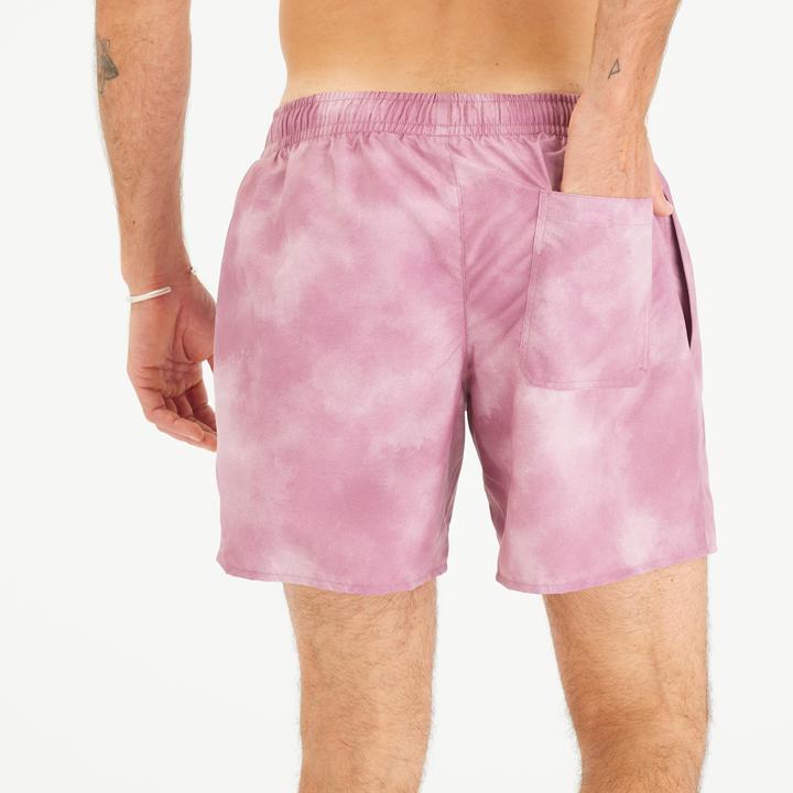 Olaian Men’s Swim Shorts Surf 100 15" Short - Cloud Violet grey (L)