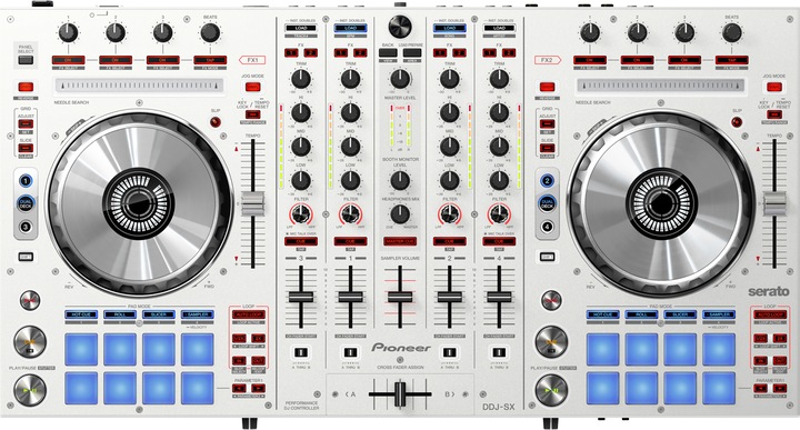 Actual product image Pioneer DDJ-SX-White (DJ controller)