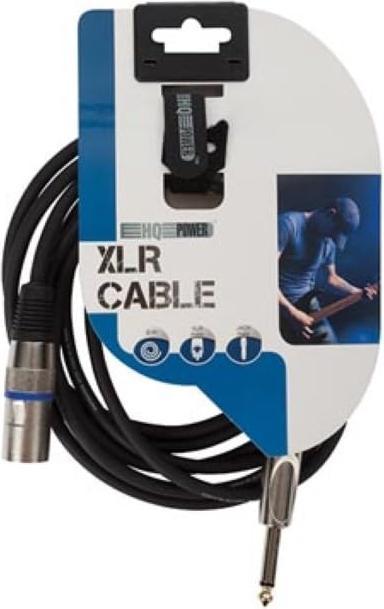 Actual product image HQ Power PAC116 - Professional XLR Audio Cable (6 m, 6.3mm jack cable, XLR Cables)