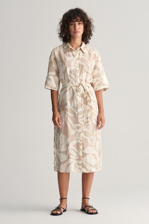 Image du produit GANT Robe chemisier imprimée palmier (32)