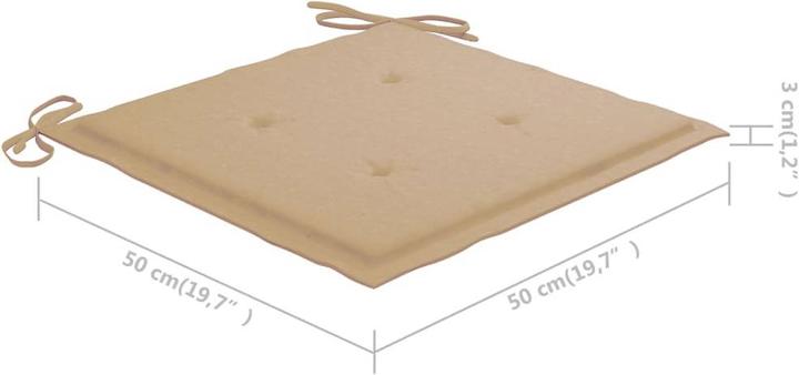 Actual product image vidaXL Gartenstuhl