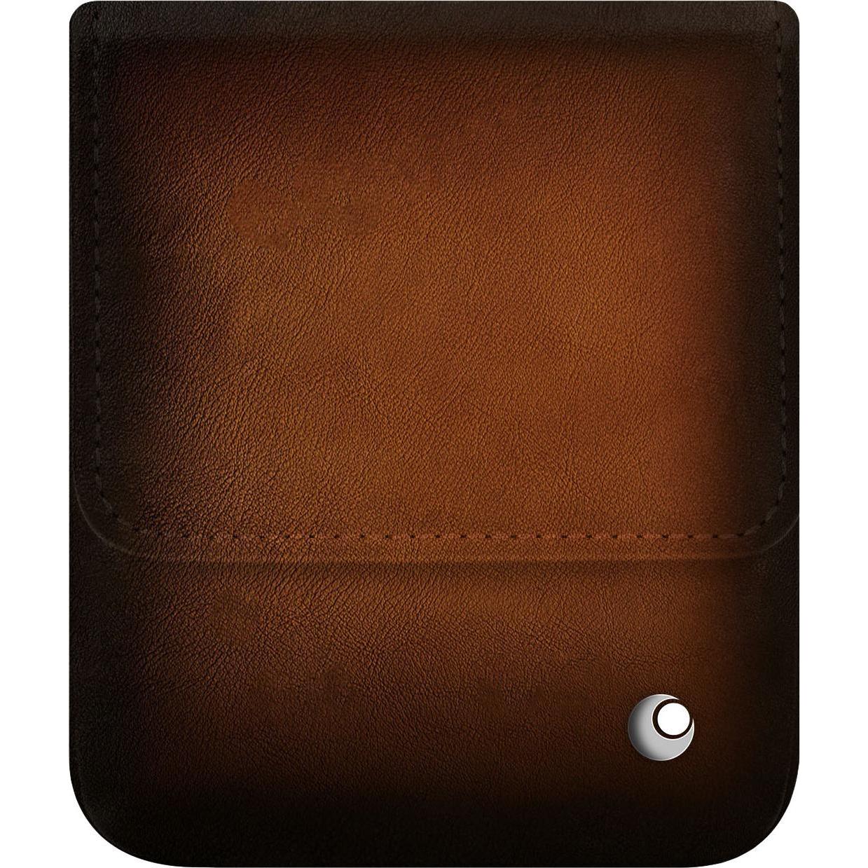 Thumbnail - Noreve Lederschutzhülle (Samsung Galaxy Z Flip6), Smartphone Hülle, Braun