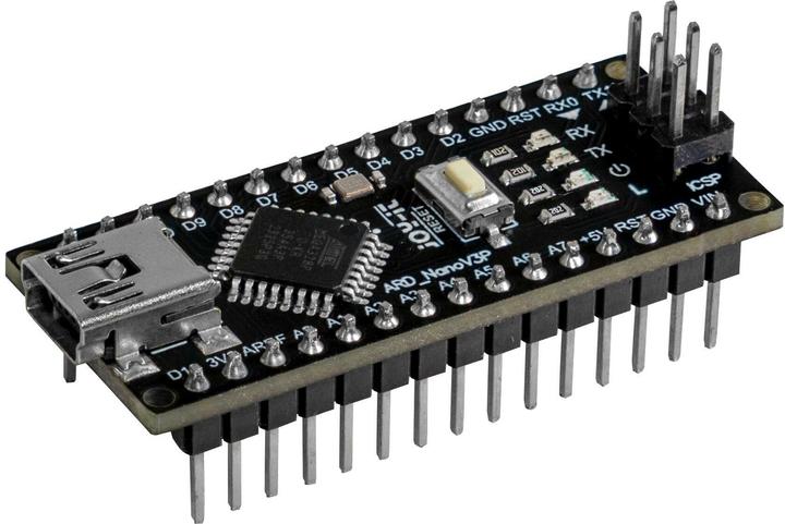 Image du produit Joy-it Arduino Nano V3P (Precision) ARD NANOV3P, Arduino compatible avec la puce originale