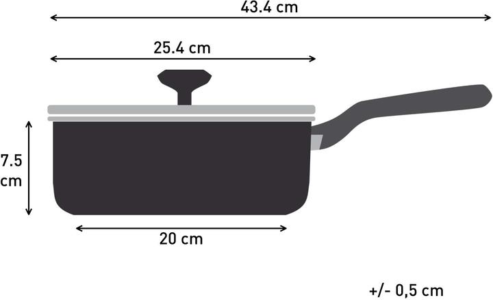 Image du produit Tefal Poêle (Aluminium, 24 x 14.60 cm)