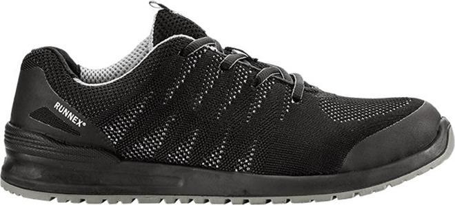 Produktbild BIG Arbeitsschutz Sicherheitshalbschuh SportStar 5108 Gr.41 schwarz/grau S1P SRC ESD PES RUNNEX (S1P, 41)