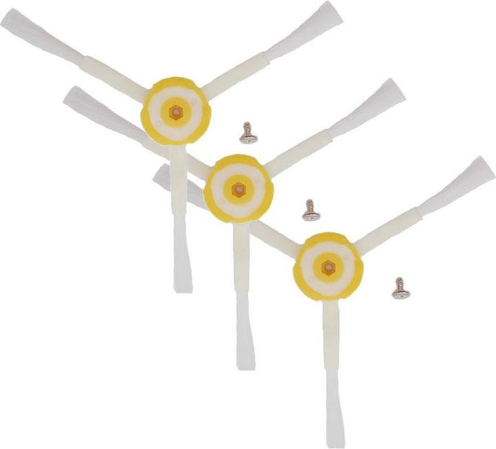 No Name Set of 3 triangular side brushes for iRobot Roomba 800 series / 900 series