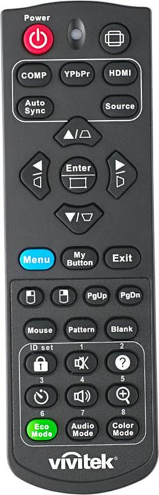 Produktbild vivitek Original Fernbedienung XX5040005400, XX5040001900 (Gerätespezifische Fernbedienung)