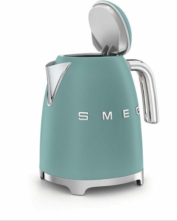 Actual product image Smeg KLF03EGMEU Kettle Emerald Green, 50s Style Aesthetics (1.70 l)