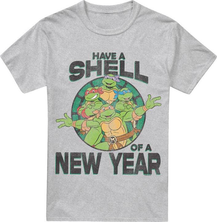Immagine prodotto Teenage Mutant NT Shell Of A New Year Maglietta Uomo (3XL)