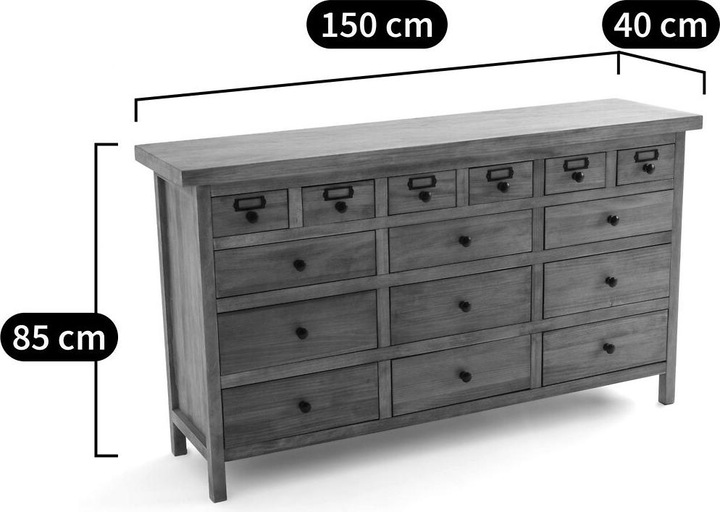 Image du produit La Redoute Interieurs Lunja (150 x 85 x 40 cm)