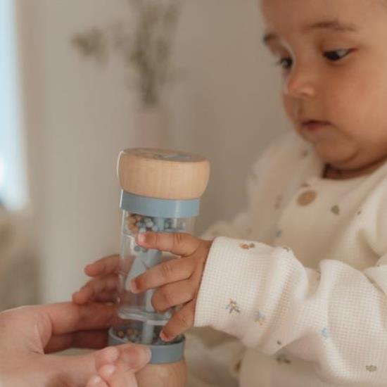 Actual product image Little Dutch Forest Friends rain rattle