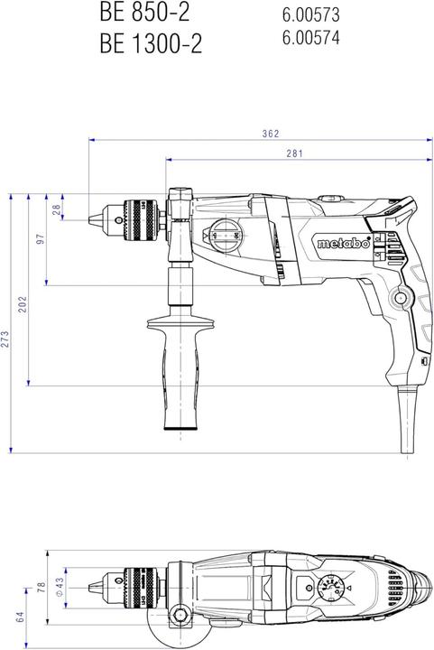 Produktbild Metabo BEV 1300-2