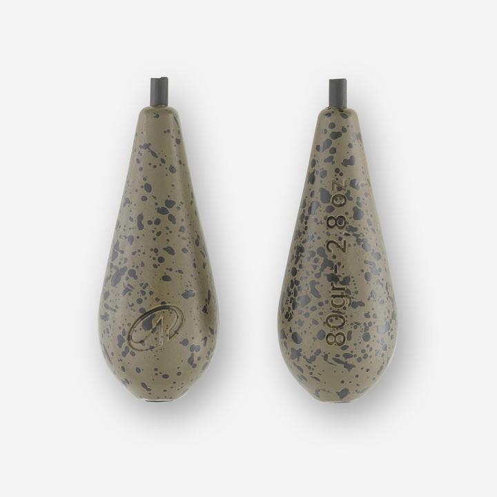 Image du produit Caperlan Plomb Inline Distance Pêche à la carpe 80 g 2 pcs