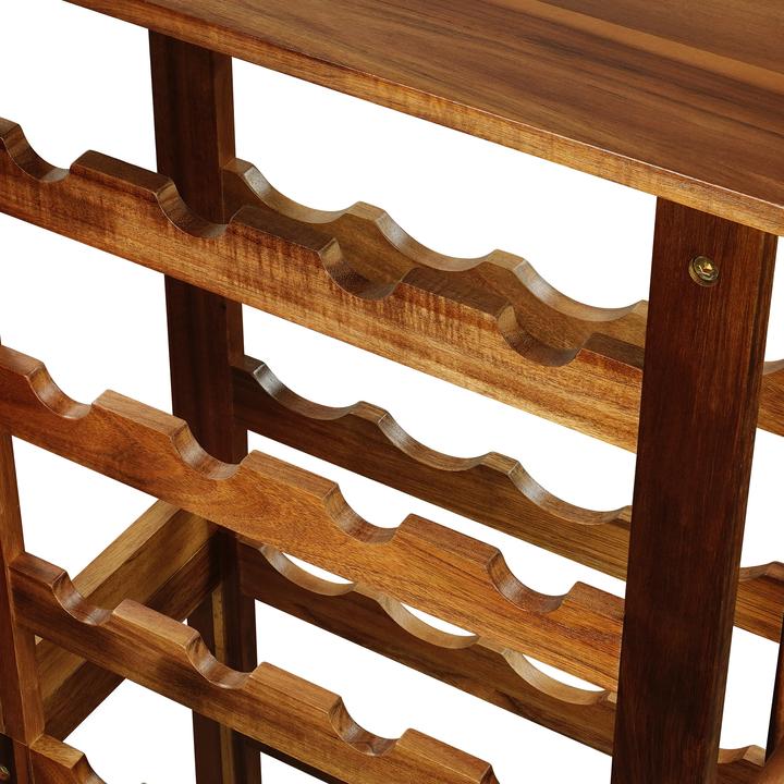 Actual product image Relaxdays winerack (28 bottles, 43 x 22 x 91.50 cm)
