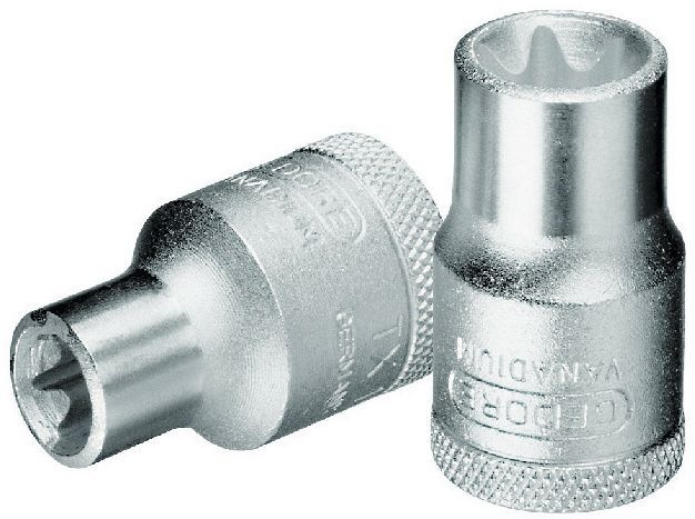 Produktbild Gedore TX 19 E12 Steckschlüsseleinsatz 1/2" Aussen-TX E12 (12.5 mm)