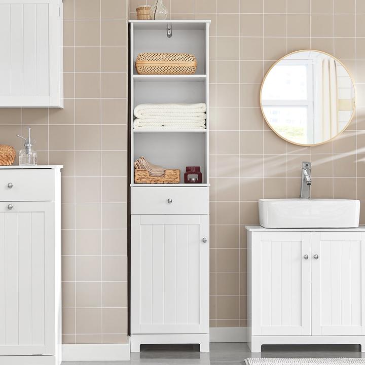 Actual product image SoBuy Bathroom tall unit (40 x 35 x 161 cm)