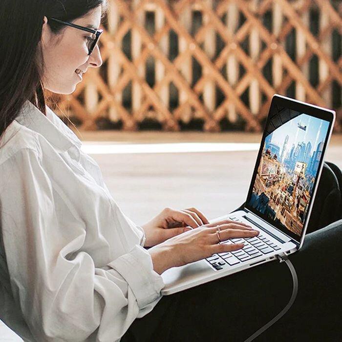 Image du produit Ugreen NW134 Cat 8 U / FTP Flat Ethernet RJ45 Cable Pure Copper 5m (U/FTP, CAT8.1, 5 m)