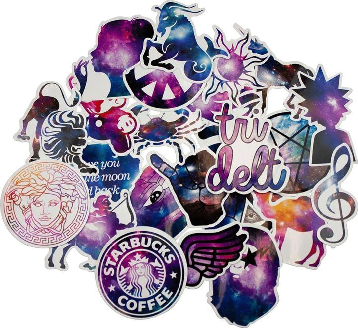 Actual product image JTI 36x Stickers - Galaxy