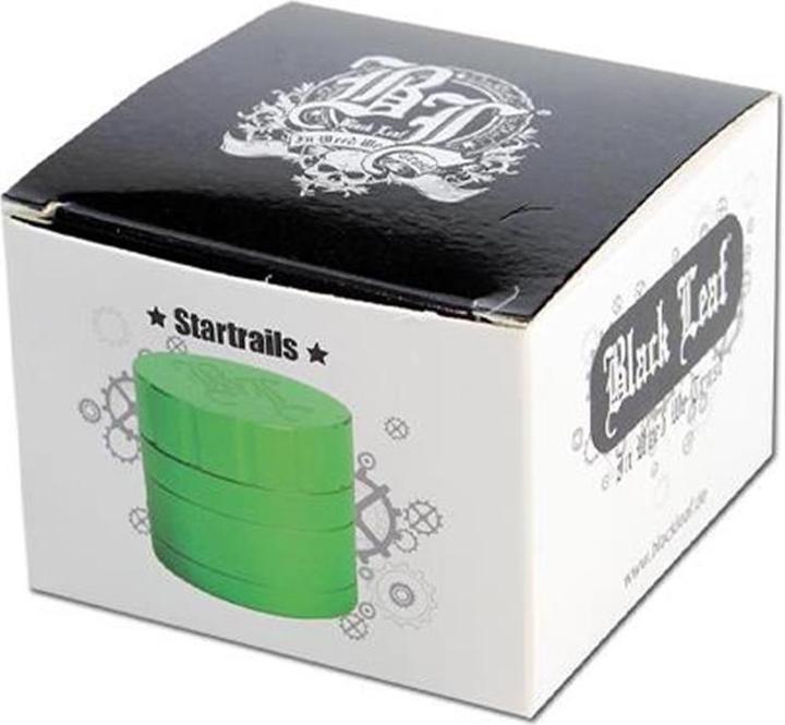 Image du produit Black Leaf Grinder CNC 4 pièces Startrails avec fixation à baïonnette
