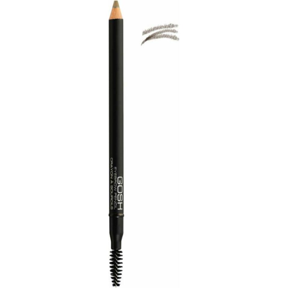 Thumbnail - Gosh, Augenbrauenstift, Eyebrow Pencil Gray Brown (grey brown)